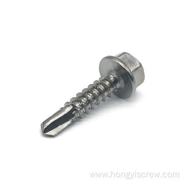 Metal tapping thread Hex Flange Self Drilling Screws